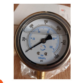 عداد ضغط جلسرين 4 بوصة ١٠٠بار